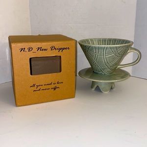 New Ceramic Coffee Dripper (Drip Coffee Maker)